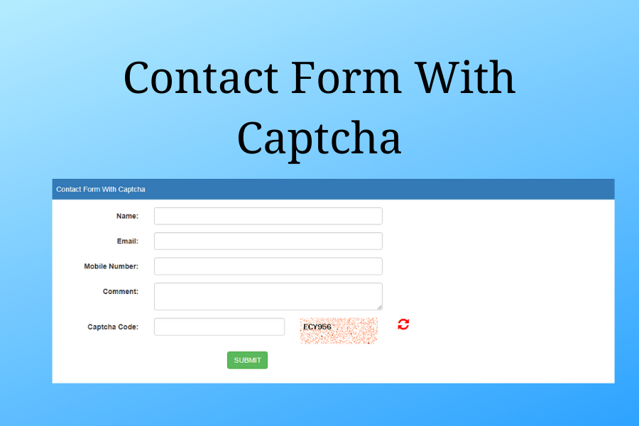 Contact Form With Captcha