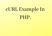cUrl-Example-In-PHP