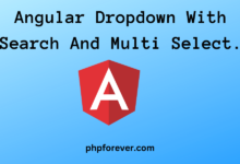 Angular Dropdown With Search And Multi Select.
