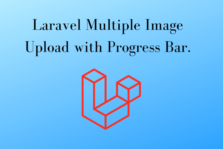 Multiple File Upload with Progress Bar